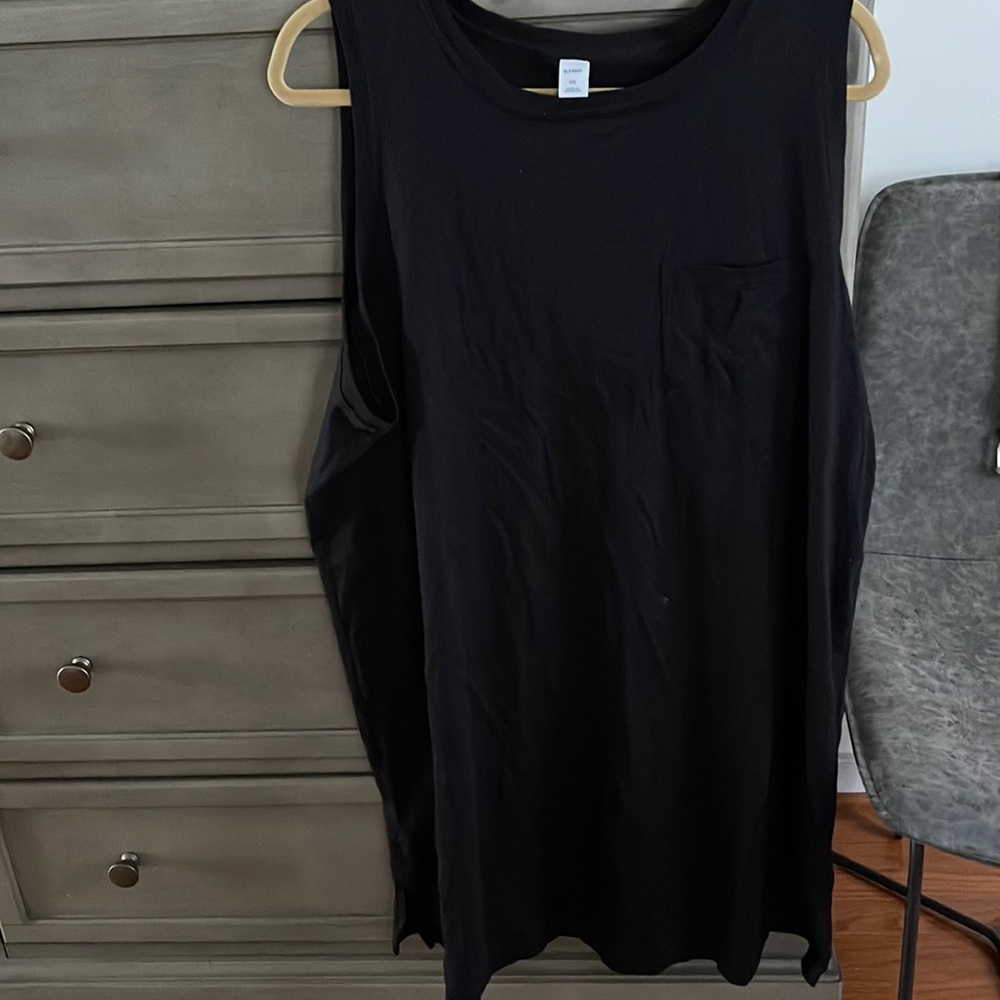 Old Navy black smock dress, never worn